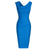 Robe Vintage Crayon Chic Bleu