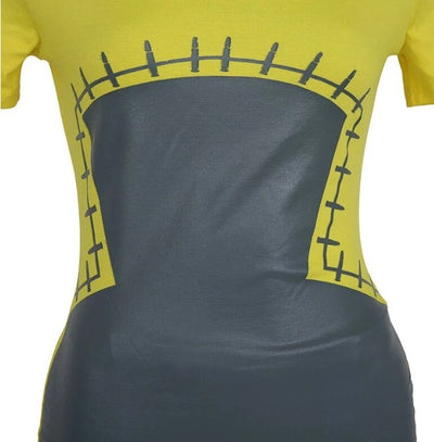 Robe Vintage Crayon Chic Jaune
