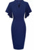 Robe Vintage Crayon Chic Marine