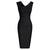 Robe Vintage Crayon Chic Noir