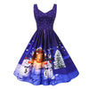 Robe Vintage de Noel Chalet