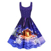 Robe Vintage de Noel Chalet