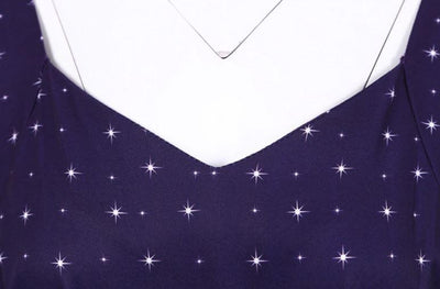Robe Vintage de Noel Marine