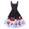 Robe Vintage de Noel Noire
