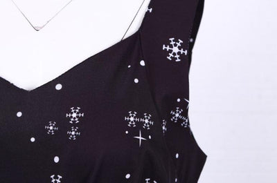 Robe Vintage de Noel Noire