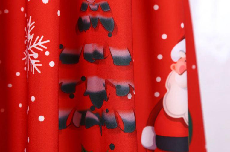 Robe Vintage de Noel Rouge