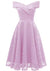 Robe Vintage Demoiselle Violet