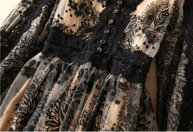 Robe Vintage Dentelle Boheme