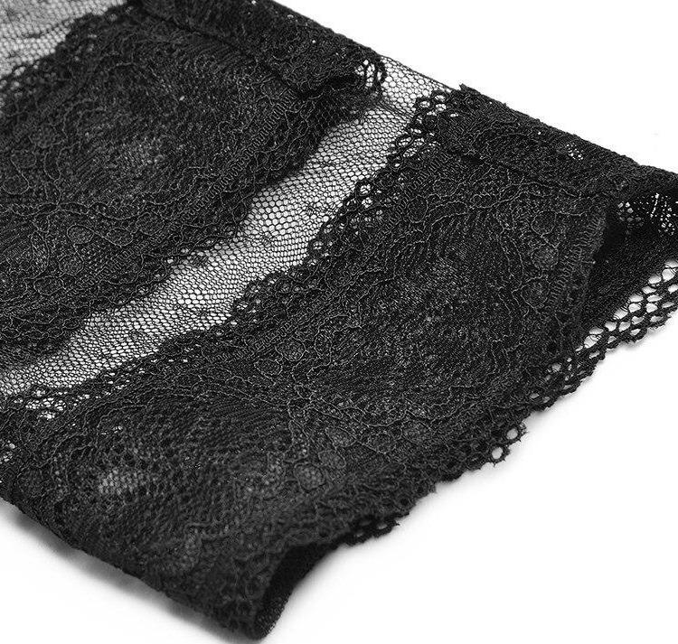 Robe Vintage Dentelle Manche Longue