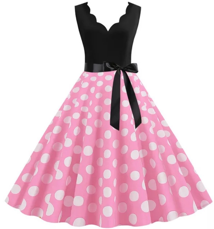 Robe Vintage Femme Rose