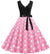 Robe Vintage Femme Rose