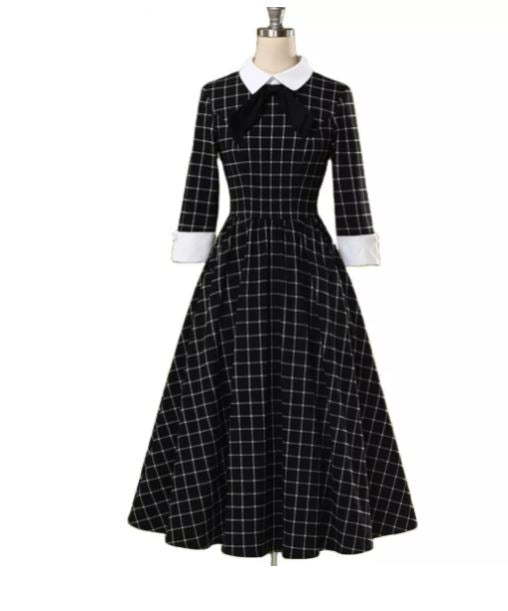 Robe Vintage Formelle Automne