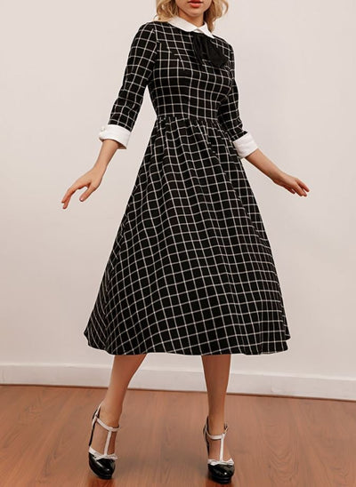 Robe Vintage Formelle Automne