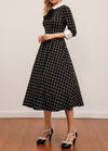 Robe Vintage Formelle Automne