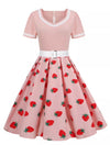 Robe Vintage Fraises