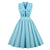 Robe Vintage Froufrou Grande Taille Ciel