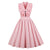 Robe Vintage Froufrou Grande Taille Rose