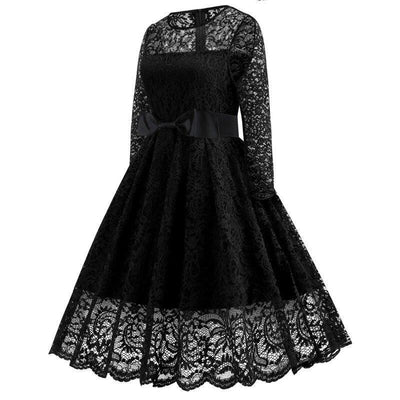 Robe Vintage Gala Noire