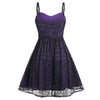 Robe Vintage Gothique Violet