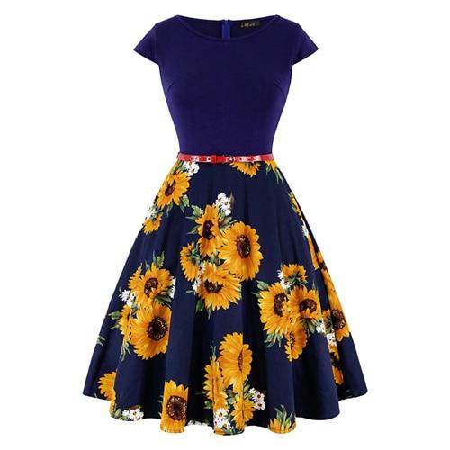Robe Annee 50 Femme Ronde