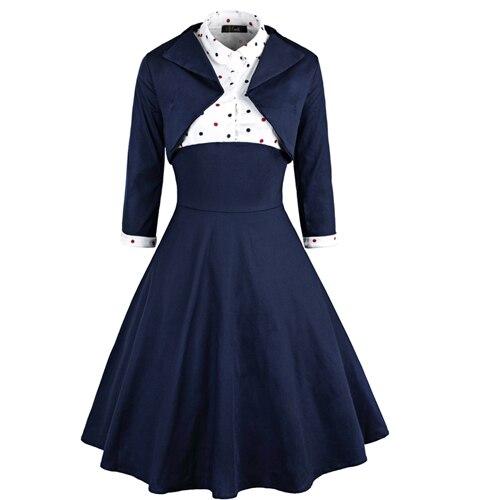 Robe Vintage Grande taille Automne