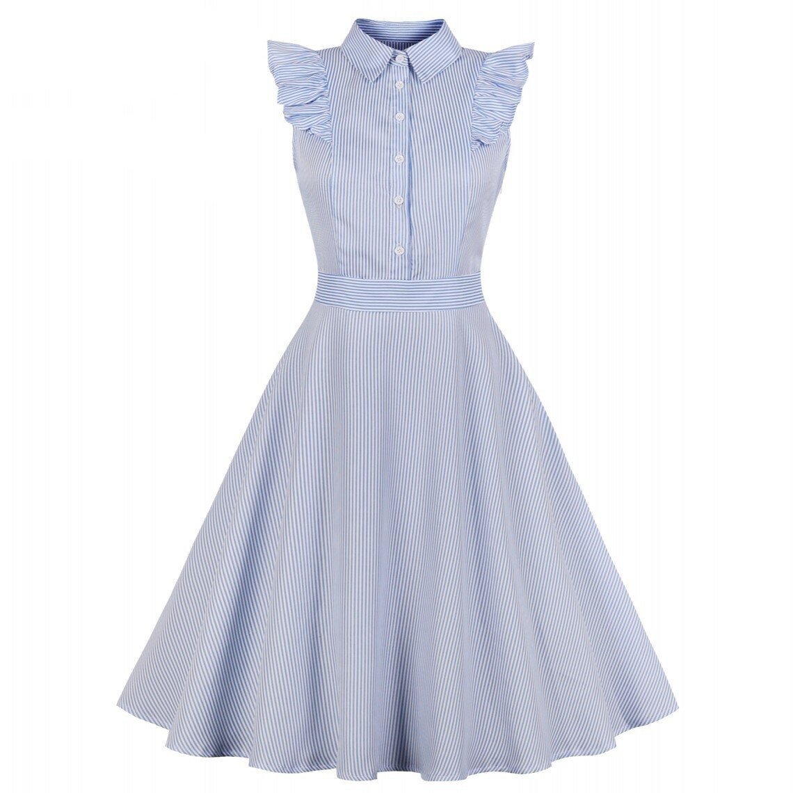 Robe Vintage Grande Taille Chemise