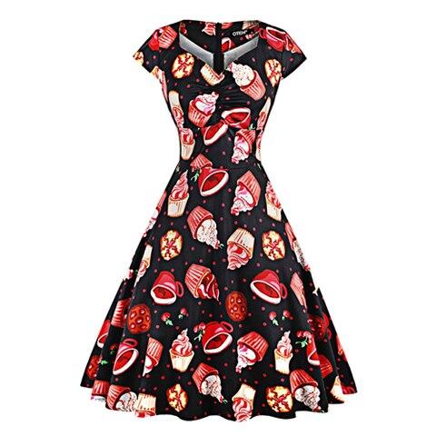 Robe Vintage Grande Taille Cupcake