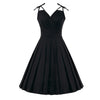 Robe Année 50 Bretelle Epaule Denudée