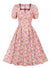Robe Vintage Grande Taille Haute Rose