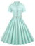 Robe Vintage Grande Taille Haute Turquoise