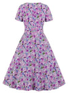 Robe Vintage Grande Taille Haute Violet