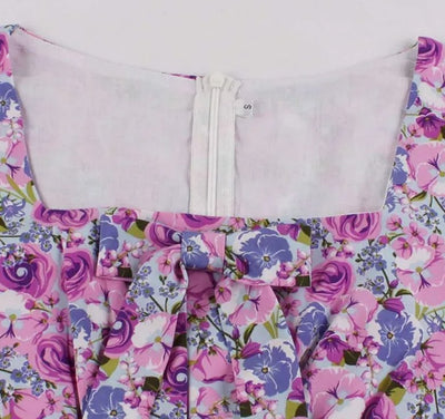 Robe Vintage Grande Taille Haute Violet