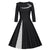 Robe Vintage Grande Taille Hiver Noire