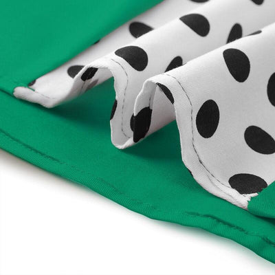 Robe Vintage Grande Taille Hiver Verte
