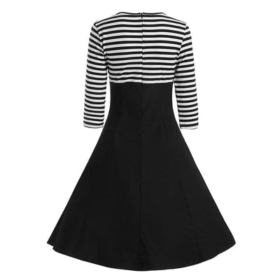 Robe Année 60 Noire