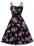 Robe Vintage Grande Taille Noire Nature