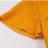 Robe Vintage Grande Taille Orange