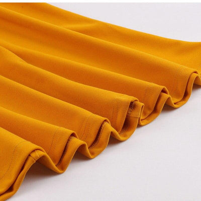 Robe Vintage Grande Taille Orange