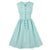Robe Vintage Grande Taille Pastel Ciel