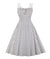 Robe Vintage Grande Taille Rockabilly Blanche