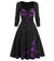 Robe Vintage Grande Taille Sexy Violet