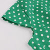 Robe Vintage Grande Taille Vert Ceinture