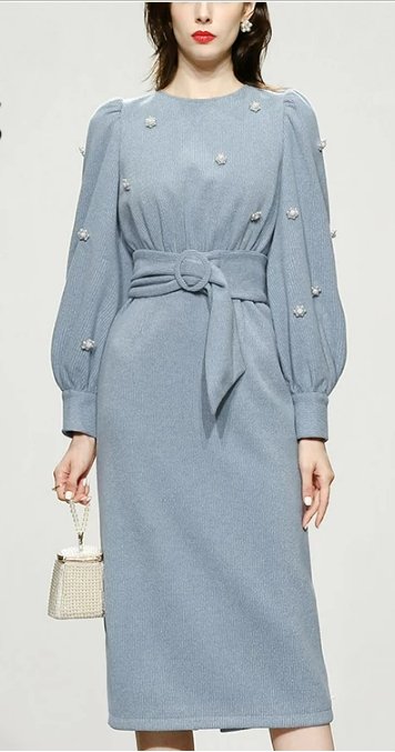Robe Vintage Haute Couture 40s