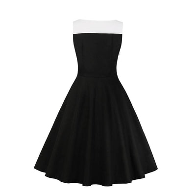 Robe Vintage Hepburn Noir