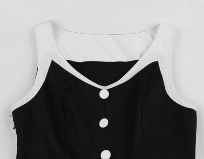 Robe Vintage Hepburn Noir
