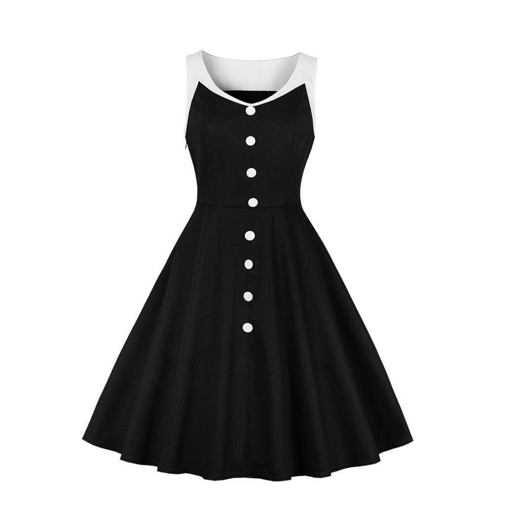 Robe Vintage Hepburn Noir