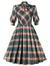 Robe Vintage Hiver Carreaux