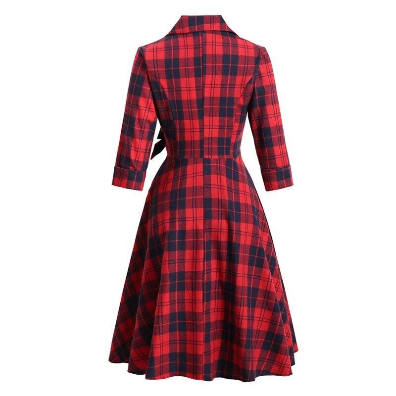 Robe Vintage Hiver Coton