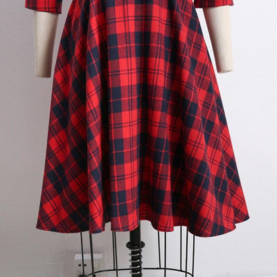 Robe Vintage Hiver Coton