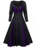 Robe Vintage Hiver Grande Taille Violet